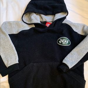 NFL NY Jets 4T boys toddler sweatshirt hoodie